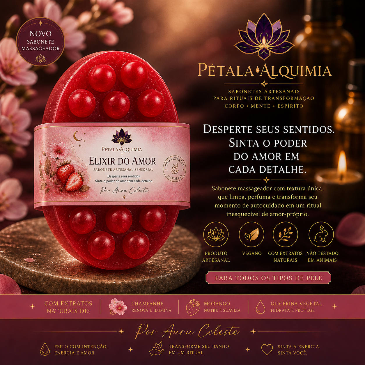 Sabonete Elixir do Amor